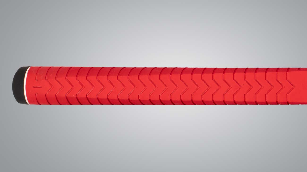 Deep Etched in Red grip from Lamkin grip